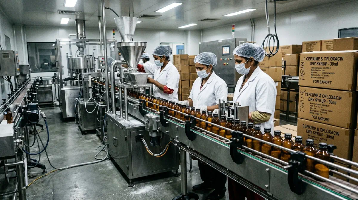 Cefixime & Ofloxacin Dry Syrup: B2B Brand Planning & Third-Party Manufacturing Guide