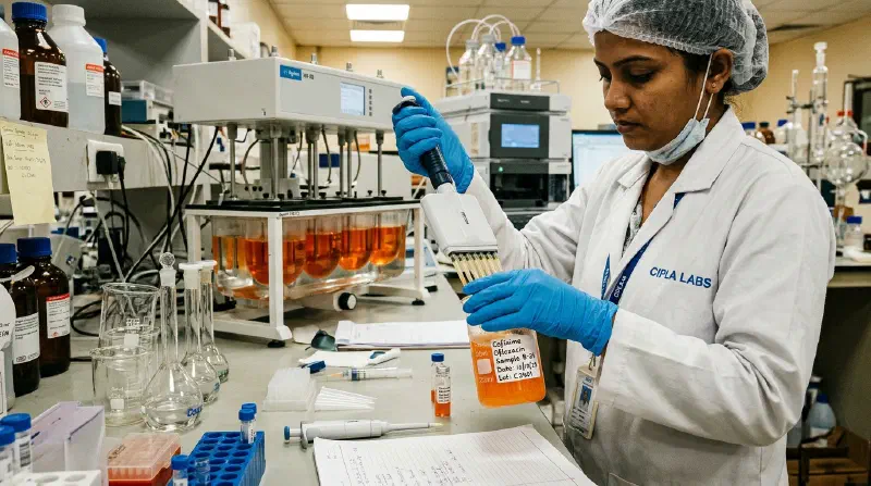 Pharmaceutical QC Dissolution Testing Lab
