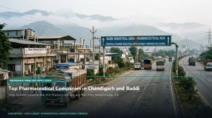 Top Pharmaceutical Companies in Chandigarh & Baddi (Third Party Manufacturing)