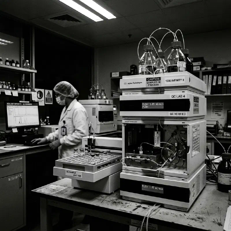 HPLC Analytical Testing in Quality Control Laboratory