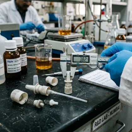 Nasal Spray Manufacturing: Pump Selection, Actuation Testing & MOQ for Brand Owners