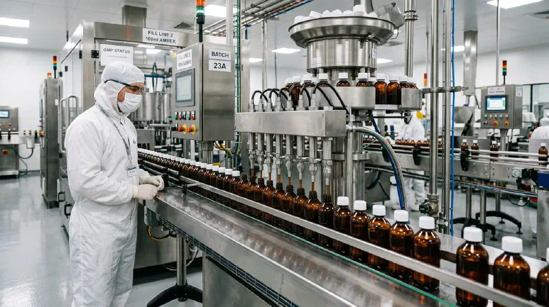 Respiratory Manufacturing Cleanroom and Process Control