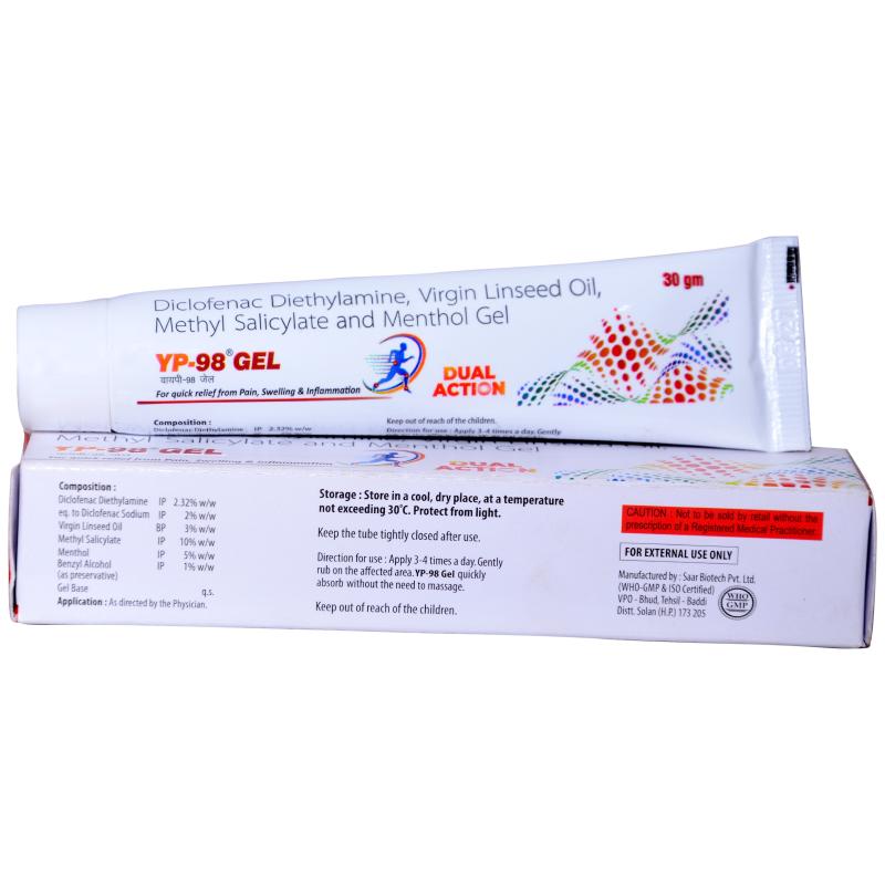 Diclofenac Diethylamine Topical Gel Packaging