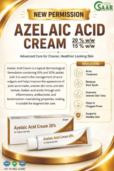 Azelaic Acid Cream Formulation