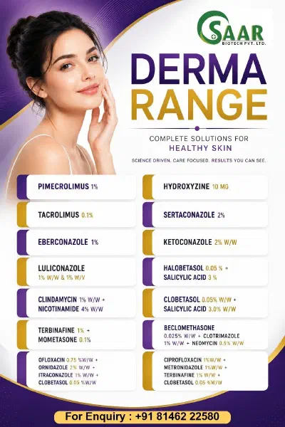 Comprehensive Derma Range Manufacturing