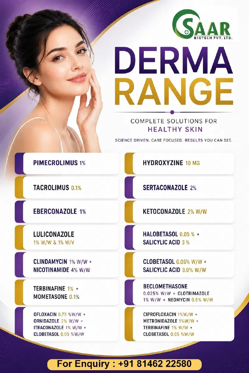 Comprehensive Derma Range Manufacturing