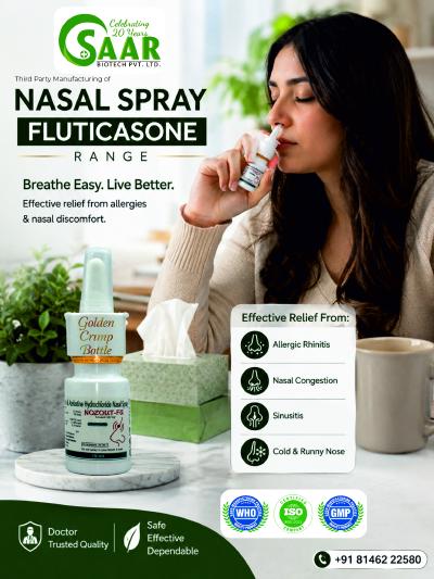 Private Label Nasal Spray Manufacturing Facility
