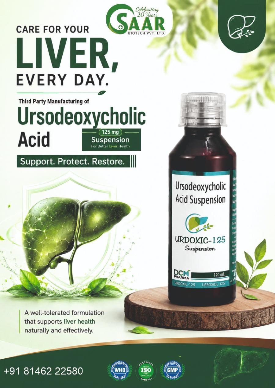 Ursodeoxycholic Acid 125mg Suspension