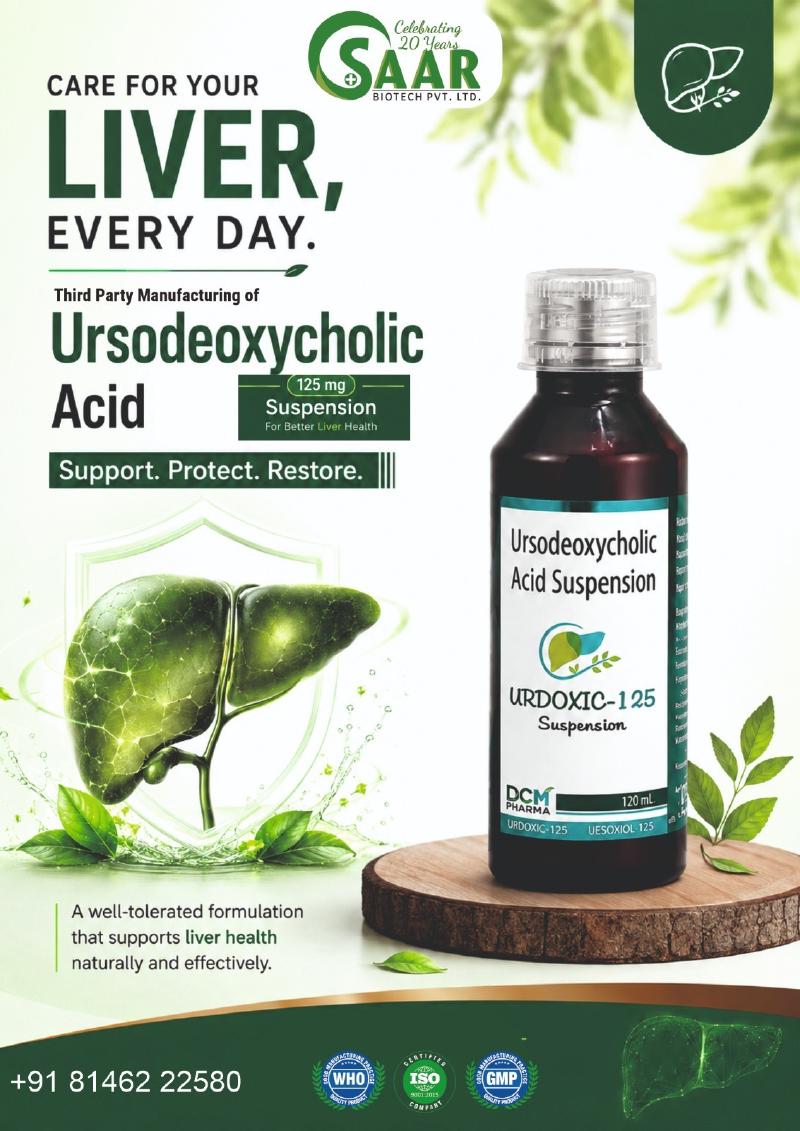 Ursodeoxycholic Acid 125mg Suspension