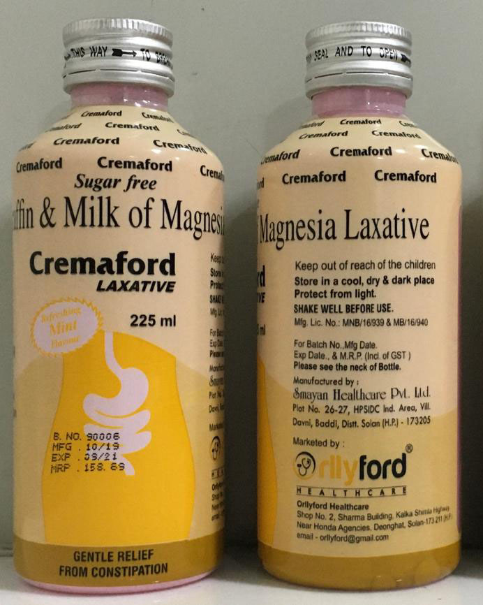 Saar Biotech - Milk of Magnesia and Liquid Paraffin